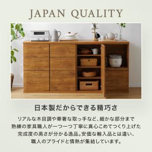 キッチン収納 ステンレス天板 おしゃれ 国産 ...の詳細画像4