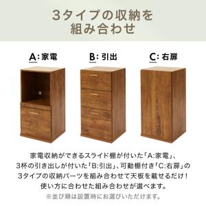 キッチン収納 ステンレス天板 おしゃれ 国産 ...の詳細画像5