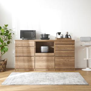 食器棚 キッチンカウンター 収納 ラック ボー...の詳細画像1