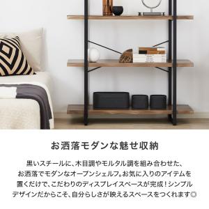 オープンシェルフ オープンラック 幅100 3...の詳細画像2