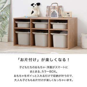 おもちゃ収納 カラーボックス 子供部屋 おもち...の詳細画像2