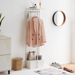 玄関収納 ハンガーラック 収納 デザイン おし...の詳細画像1