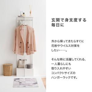 玄関収納 ハンガーラック 収納 デザイン おし...の詳細画像2