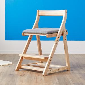 椅子 学習椅子 キッズチェア おしゃれ 幅45cm チェア 子供 子ども 子供部屋家具 キッズ イス 高さ74cm 入学 子供 木製 リモート テレワーク