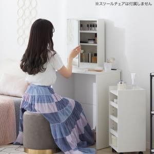 ドレッサー テーブル ハイタイプ コンパクト ...の詳細画像2