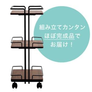 キッチン 収納 ワゴン キャスター付き サイド...の詳細画像4