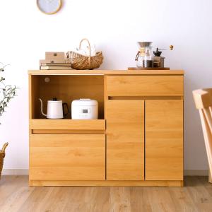 LOWYA（ロウヤ） キッチンカウンター 作業台 間仕切り 下 収納