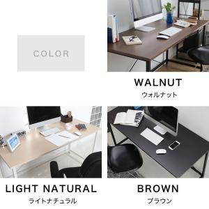デスク パソコンデスク 机 幅140cm ライ...の詳細画像2