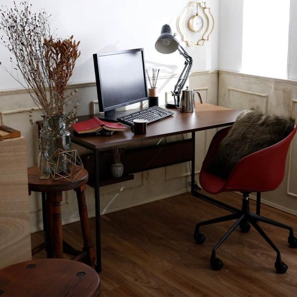 デスク パソコンデスク 幅120cm 奥行70cm おしゃれ 机 コンパクト システムデスク 学習机...