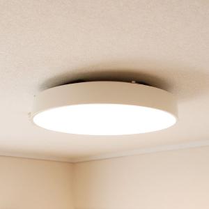 シーリングライト LED 照明器具 天井 6畳 リモコン付き 調色 おしゃれ リビング 薄型 スチール ミニマル ロウヤ LOWYA