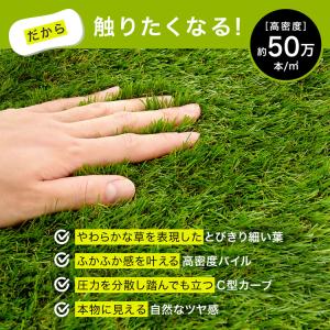 人工芝 ロール 1m×10m ロールマット 人...の詳細画像3