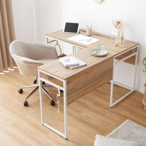 パソコンデスク 机 デスク おしゃれ L字 省...の詳細画像1