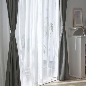 カーテン ドレープカーテン レースカーテン 4...の詳細画像1