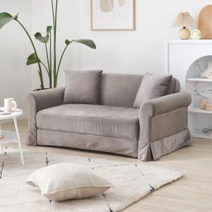 ソファベッド ソファ 二人掛け かわいい リク...の詳細画像1