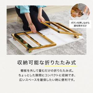 テーブル 折りたたみ 折りたたみテーブル ロー...の詳細画像3