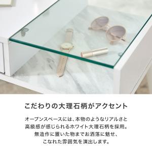 ローテーブル ガラス センターテーブル おしゃ...の詳細画像4