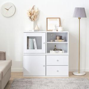 収納家具 おしゃれ キューブボックス 収納ラッ...の詳細画像1