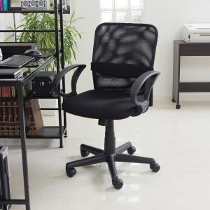 オフィスチェア メッシュ パソコン チェアー ミドルバック デザイン デスク用 PC OA 椅子 イス いす おしゃれ キッズ テレワーク 在宅勤務 ロウヤ LOWYA (hb)