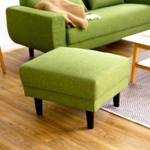 オットマン チェア スツール 収納 オットマン付きチェア