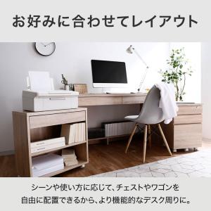 デスク 140cm パソコンデスク 机 セット...の詳細画像5