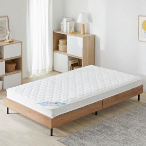 マットレス ポケットコイル コイルマットレス シングル 10cm 薄型 寝具 抗菌 防臭 ベッドに おしゃれ ロウヤ (hb)