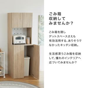 食器棚 隙間収納 ゴミ箱 ゴミ箱収納 フルクロ...の詳細画像2