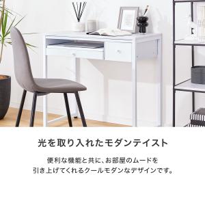 デスク パソコンデスク 学習机 マーブル柄 大...の詳細画像2