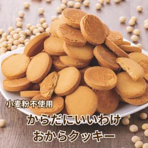 からだにいいわけ おから クッキー（徳用）500g 大容量 おから クッキー 食物繊維 てんさい糖 おやつ お菓子 おいしい 卵不使用 小麦粉不使用 人工甘味料不使用