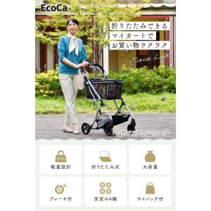 ショッピングカート前押し 4輪 保冷 大容量 ...の詳細画像1