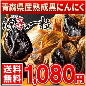 青森県産黒にんにく「源喜の一粒」50g 田子 送料無料 おためし げんきの一粒