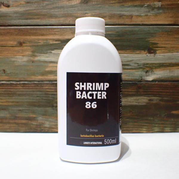 添加剤 SHRIMP BACTER 86 500ml　シュリンプ　エビ　水質調整剤