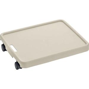 キャスター付き置台 〔約443×357×70mm〕 約670g 日本製 『スマートキャリー