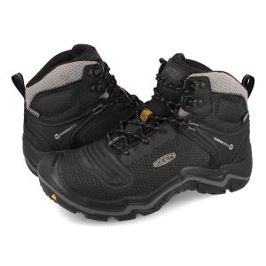 KEEN MEN DURAND EVO MID WP BLACK/MAGNET｜lowtex-plus