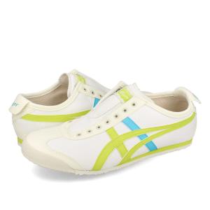 Onitsuka Tiger MEXICO 66 SLIP-ON オニツカタイガー メキシコ 66 スリッポン メンズ レディース CREAM/NEON LIME ベージュ 1183A360-124