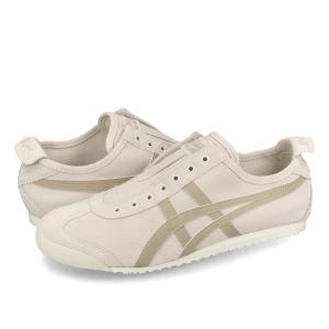 Onitsuka Tiger MEXICO 66 SLIP-ON オニツカタイガー メキシコ 66 スリッポン メンズ レディース BIRCH/WOOD CREPE ベージュ 1183c157-200｜LOWTEX PLUS