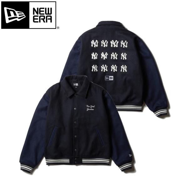 NEW ERA MELTON VARSITY JACKET NEW YORK YANKEES COO...