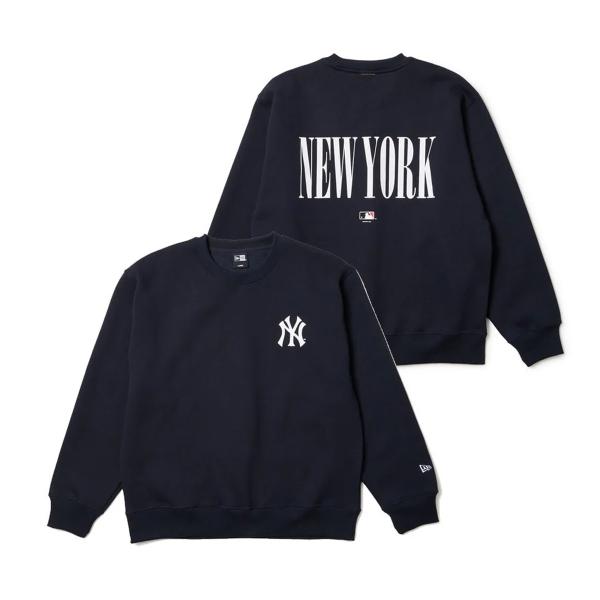 NEW ERA OVER SIZE CREWNECK NEW YORK YANKEES Powere...