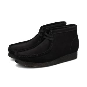 CLARKS WALLABEE BOOT クラークス ワラビー ブーツ BLACK SUEDE 26...