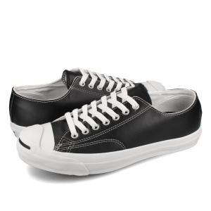 コンバース レザー ジャックパーセル CONVERSE LEA JACK PURCELL BLACK｜lowtex-plus