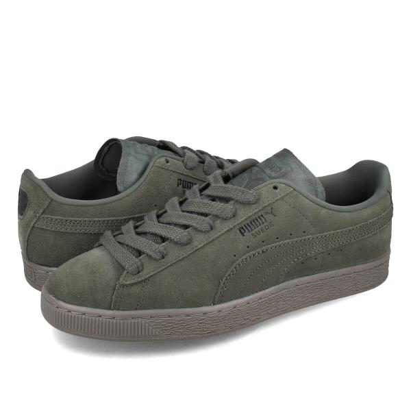 PUMA SUEDE LUX プーマ スウェード LUX メンズ MINERAL GRAY グレー ...