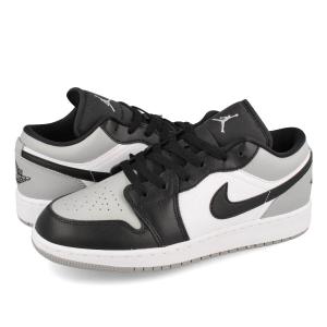 NIKE AIR JORDAN 1 LOW GS 【SHADOW TOE】 ナイキ エア ジョーダン 1 ロー GS LT SMOKE GREY/BLACK/WHITE 553560-052｜LOWTEX PLUS