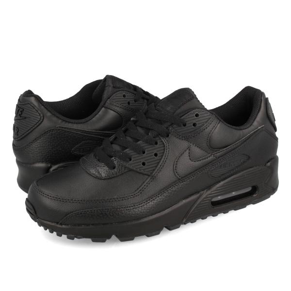 NIKE AIR MAX 90 LTR ナイキ エア マックス 90 レザー BLACK/BLACK...