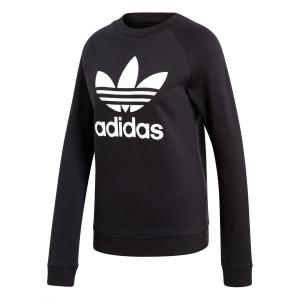 adidas TREFOIL CREW SWEAT トレフォイル クルー スウェット BLACK dv2612