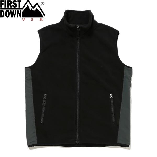 FIRST DOWN MICRO FLEECE VEST ファーストダウン マイクロ フリース ベス...