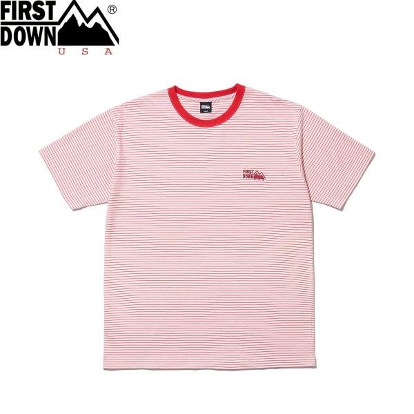 FIRST DOWN S/S TEE COTTON JERSEY ファーストダウン 半袖 Tシャツ ...