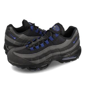 NIKE AIR MAX 95 ナイキ エア マックス 95 海外限定 日本未発売モデル メンズ BLACK/DEEP ROYAL BLUE ブラック FQ1235-001｜lowtex-plus