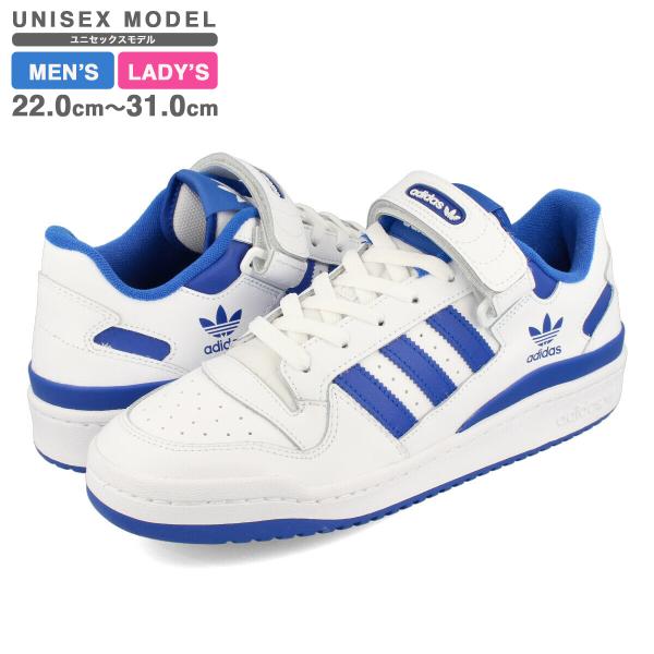 adidas FORUM LOW FTWR WHITE/FTWR WHITE/TEAM ROYAL ...