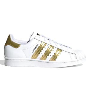 adidas SUPERSTAR W アディダス スーパースター W FTWR WHITE/MATTE GOLD/CORE BLACK h03915