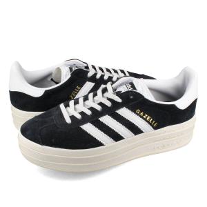 adidas GAZELLE BOLD W アディダス ガゼル ガッツレー ボールド ウィメンズ メンズ レディース CORE BLACK/FTWR WHITE/CORE WHITE ブラック hq6912｜LOWTEX PLUS