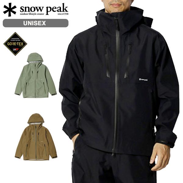 SNOW PEAK GORE-TEX RAIN JACKET スノーピーク ゴアテックス レイン ジ...